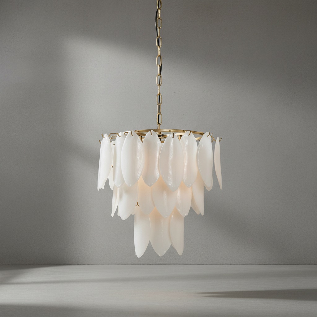 Riviko Aura Bloom 4-Light Chandelier - Background Shot