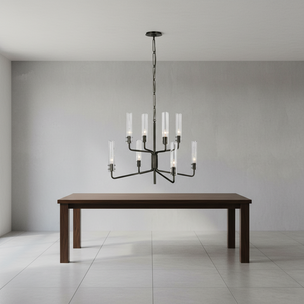 Riviko Stellar Radiance Two-Tier Chandelier - Background Shot