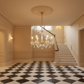 Riviko San Marco 6-light chandelier 24" - grand American estate foyer
