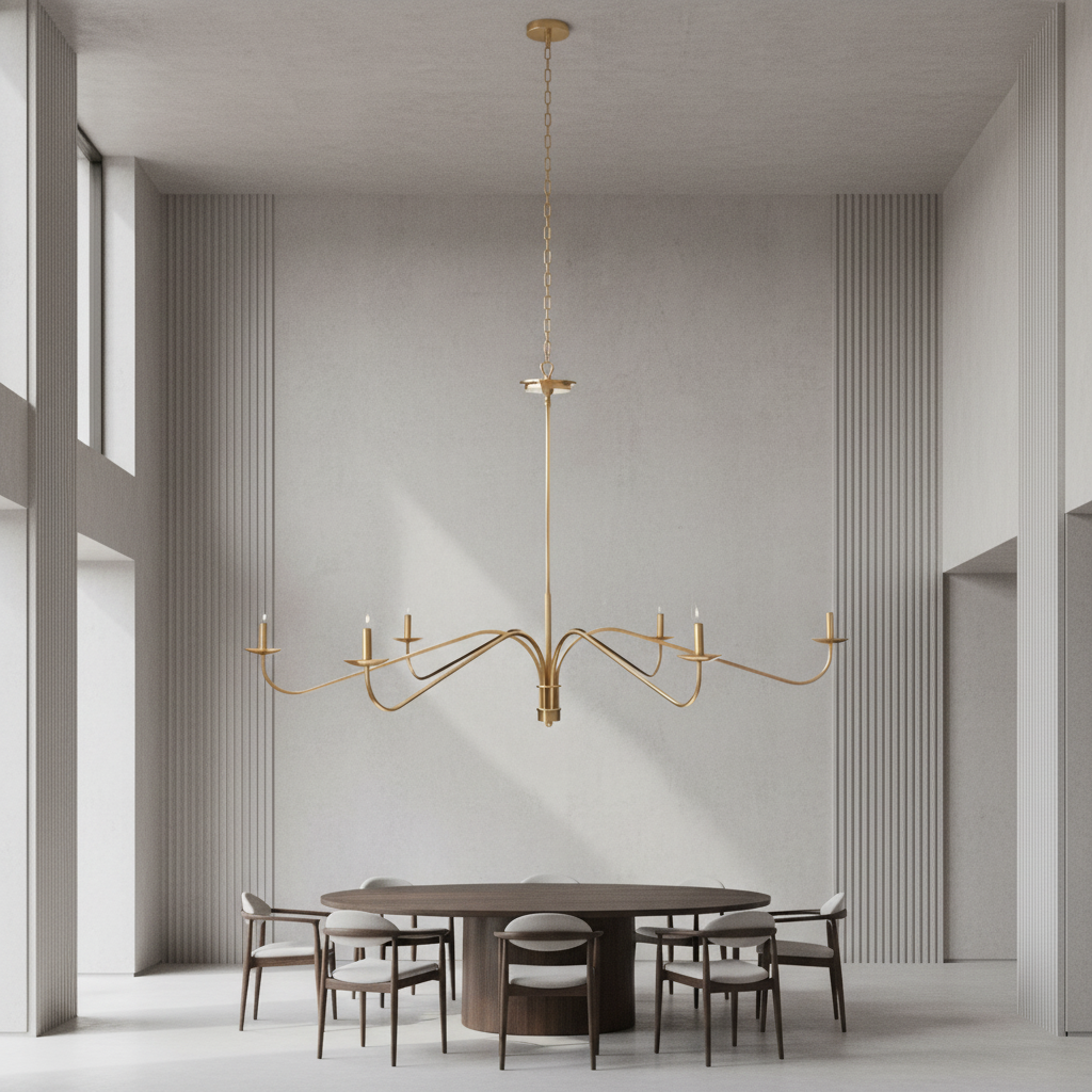 Riviko Grand Horizon Chandelier - Background Shot