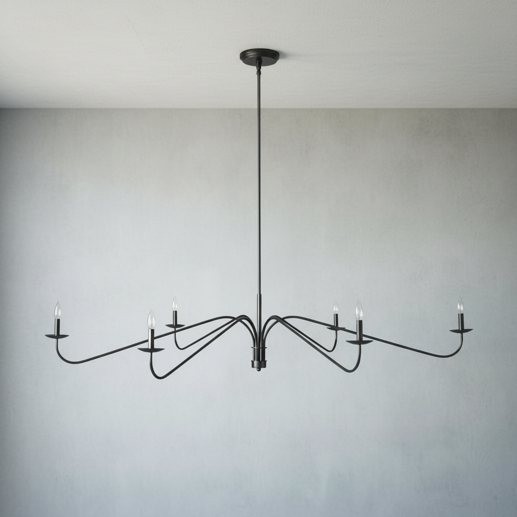 Riviko Grand Horizon Chandelier - Background Shot