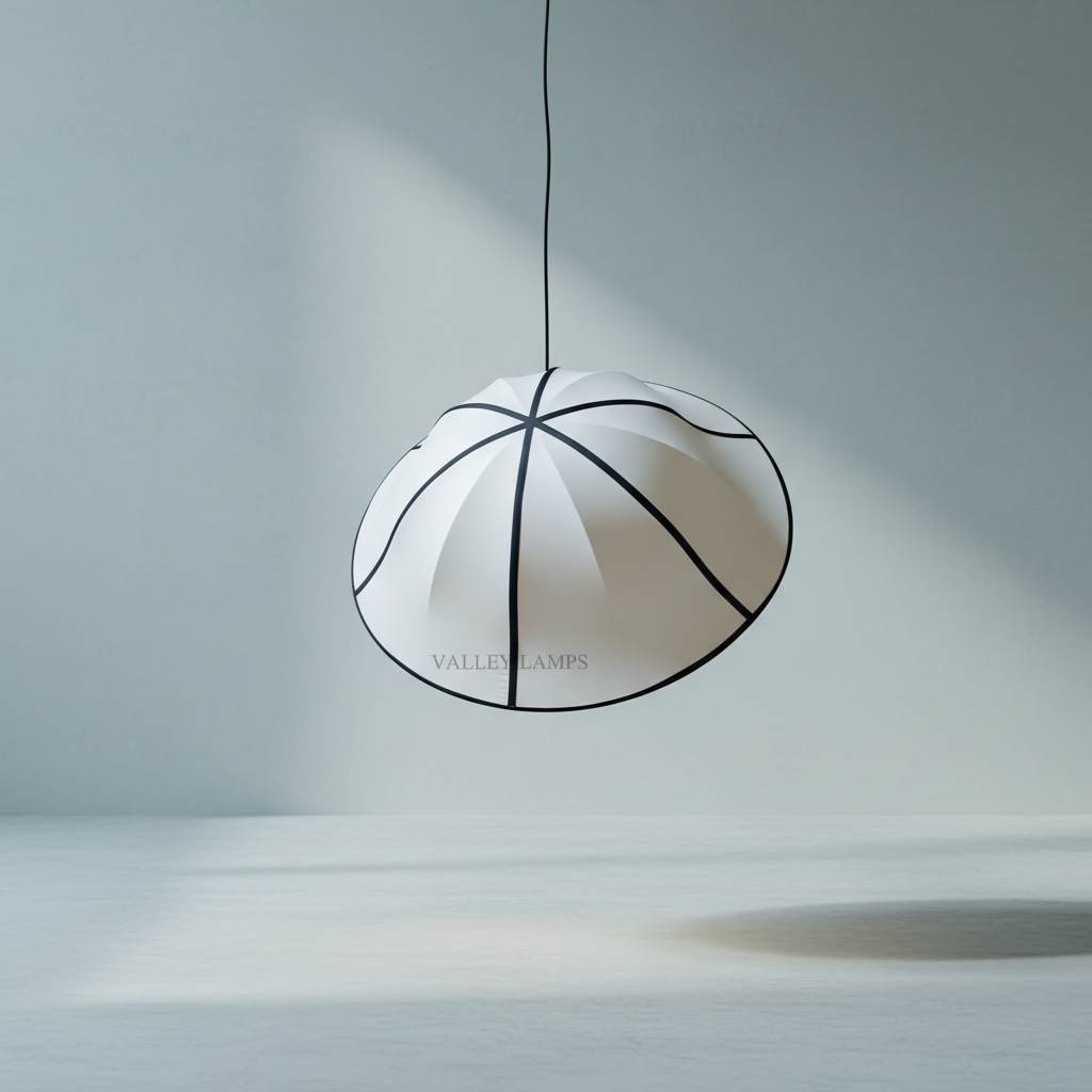 Riviko Heritage Silk Canopy Chandelier - Background Shot