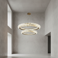 Riviko Grand Luminous Ring Chandelier - Background Shot
