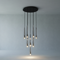 Riviko Starlight Radiance Round Chandelier - Background Shot