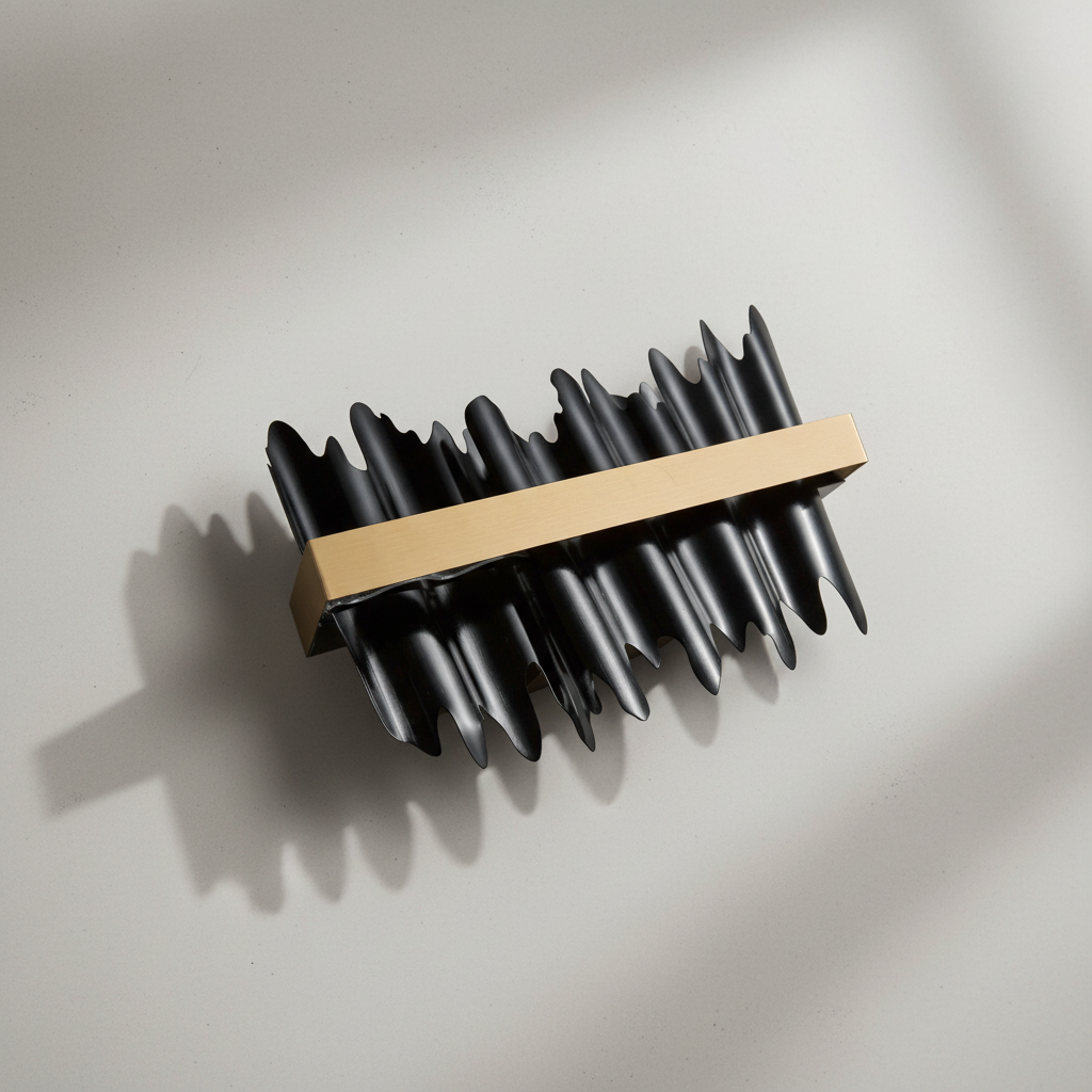 Riviko Sleek Horizon Linear Chandelier - Background Shot