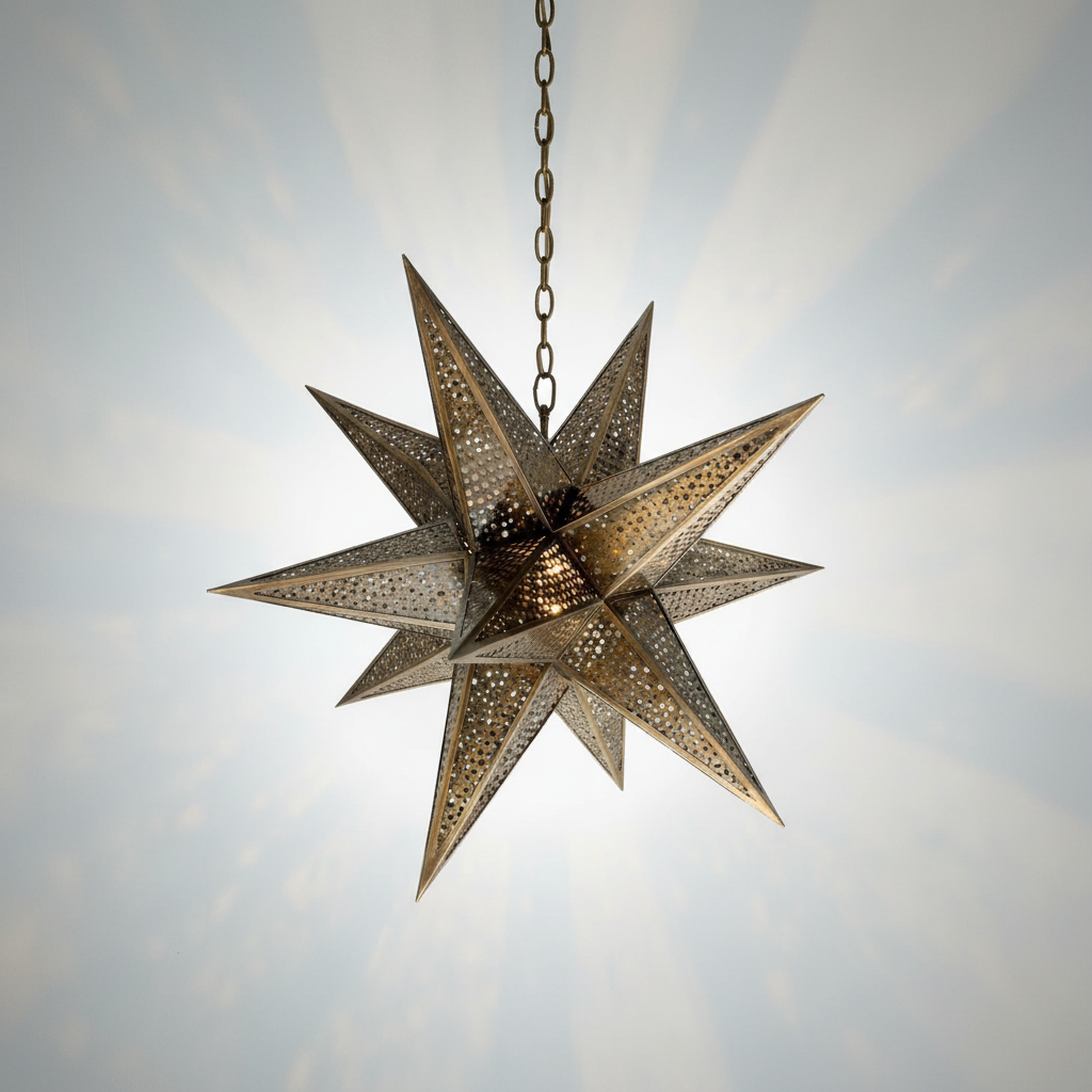 Riviko Celestial Bloom 16-Light Chandelier - Background Shot