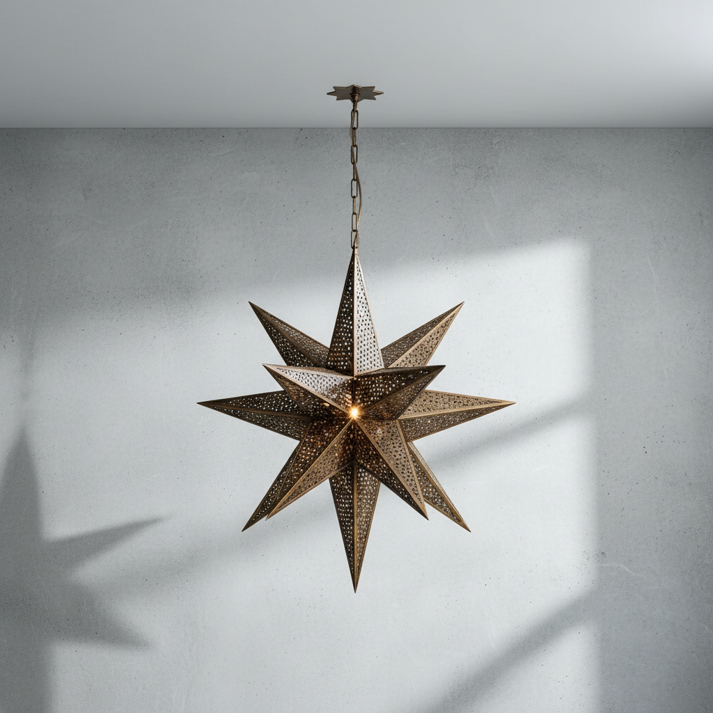 Riviko Celestial Bloom 16-Light Chandelier - Background Shot