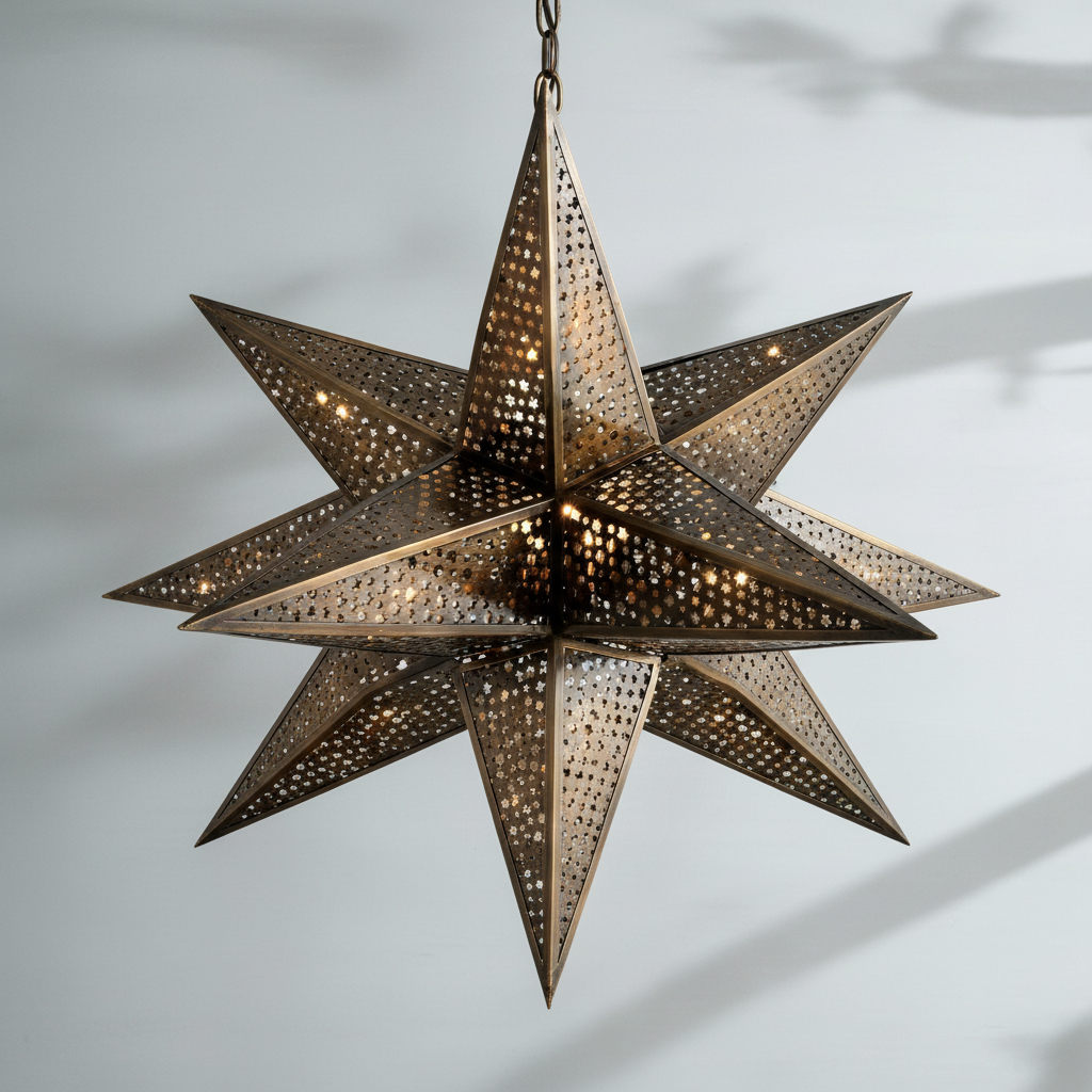 Riviko Celestial Bloom 16-Light Chandelier - Background Shot