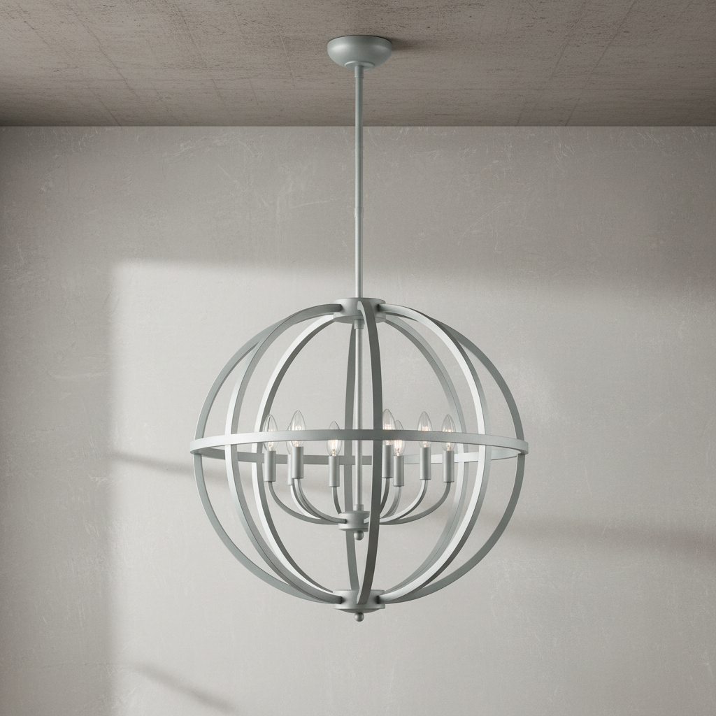 Riviko Radiant Flutter 8-Light Butterfly Chandelier - Background Shot