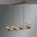 Riviko Radiant Linear 8-Light Chandelier - Background Shot