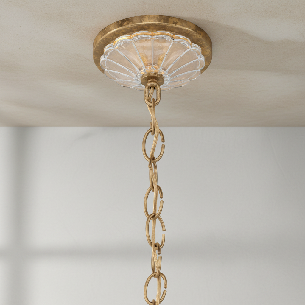 Riviko Heritage Bloom 11-Light Chandelier - Background Shot