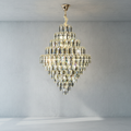 Riviko Grand Radiance K9 Crystal Chandelier - Background Shot