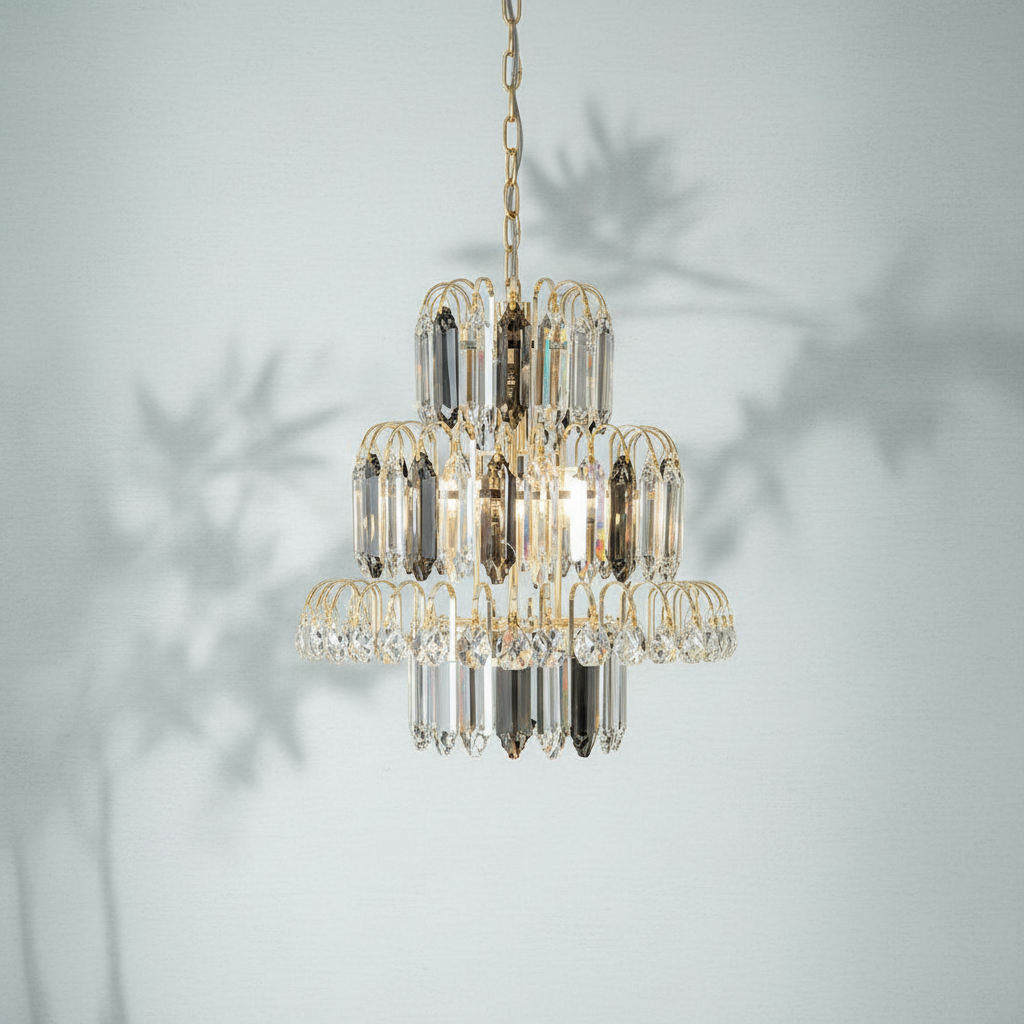 Riviko Grand Radiance K9 Crystal Chandelier - Background Shot