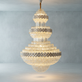 Riviko Majestic Empire Multi-Tier Crystal Chandelier - Background Shot