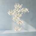Riviko Verdant Canopy Cascading Chandelier - Background Shot