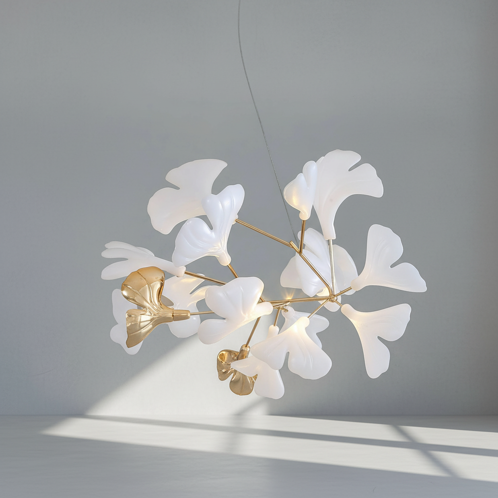 Riviko Verdant Canopy Cascading Chandelier - Background Shot