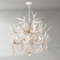Riviko Coastal Antler Chandelier - Background Shot