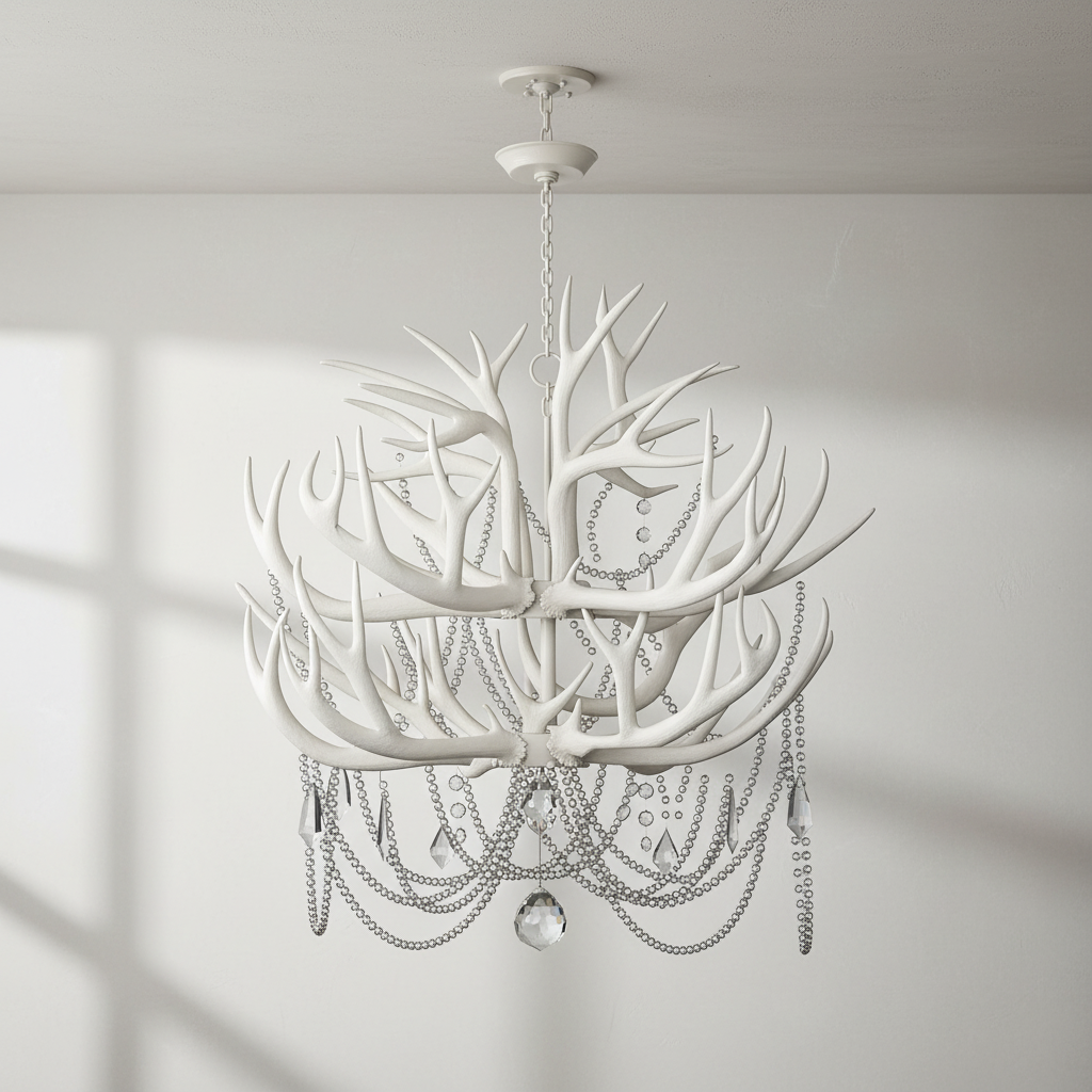 Riviko Velora Antler Chandelier - Studio Shot