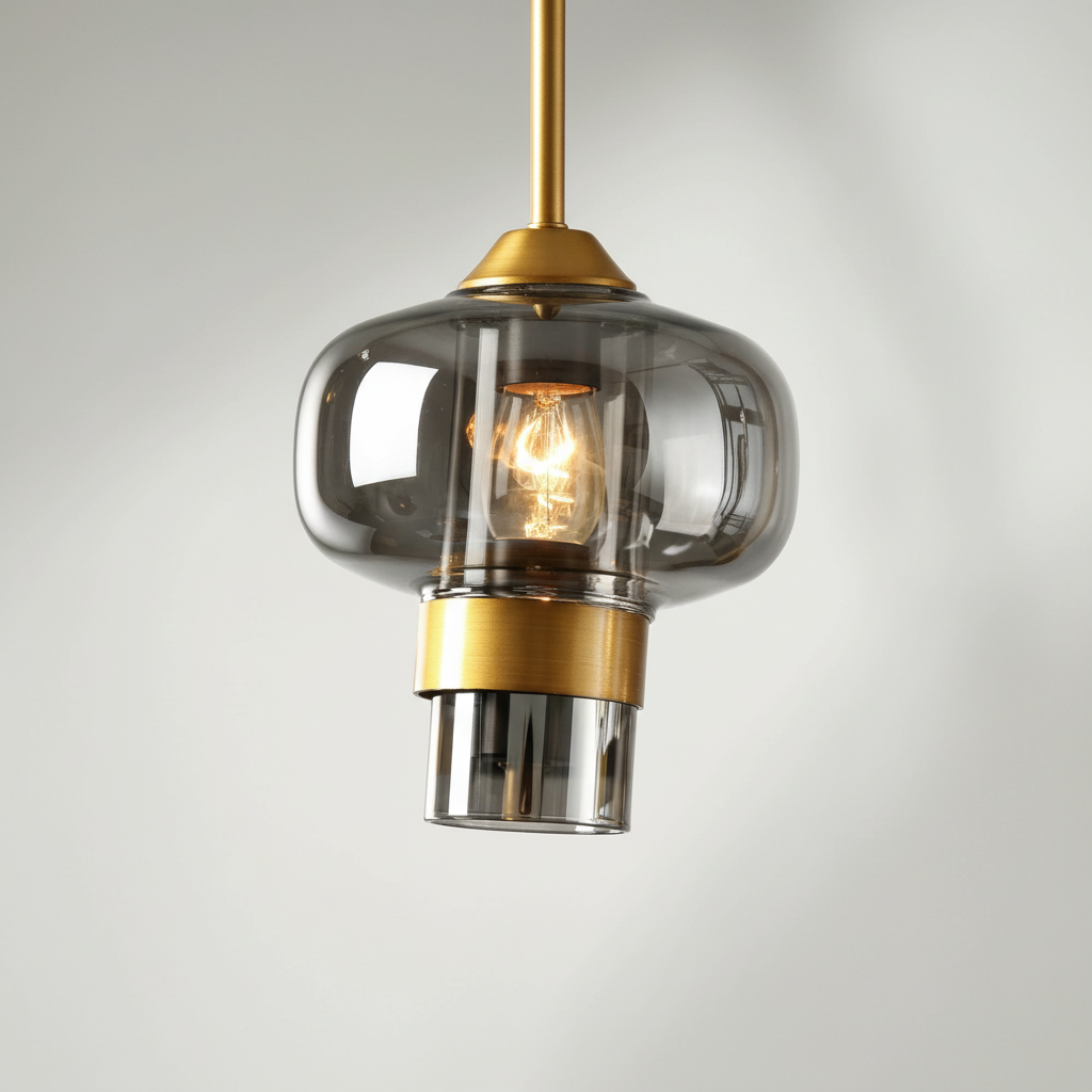 Riviko Aura Branching Brass Chandelier - Background Shot