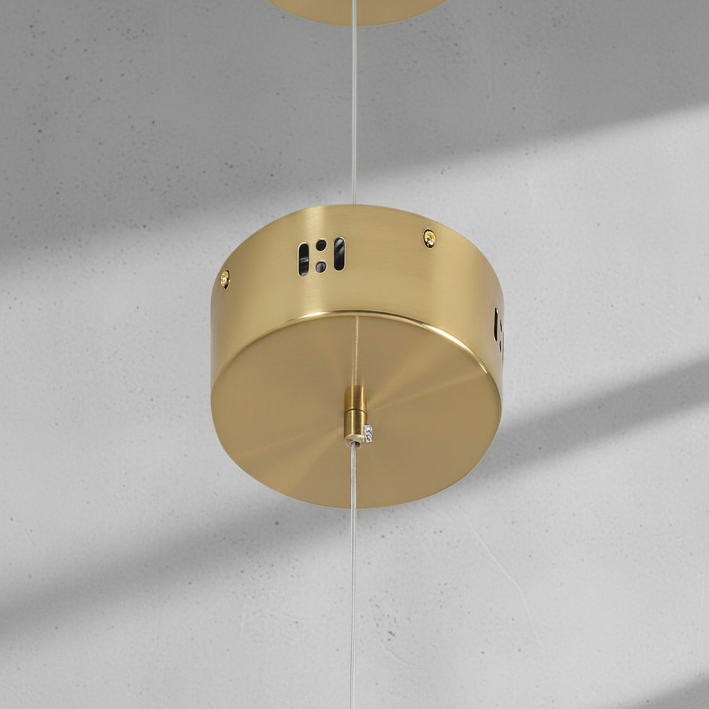 Riviko Cosmic Ring LED Chandelier - Background Shot