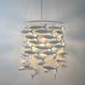Riviko Porcelain Fish Sculptural Chandelier - Background Shot