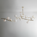 Riviko Aura Branch Glass Globe Chandelier - Background Shot