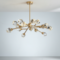 Riviko Aura Grandeur 9-Light Crystal Chandelier - Background Shot
