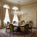 Riviko Arboreal Bloom Rectangle Branch Chandelier - formal American dining room