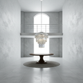 Riviko Majestic Radiance Round Extra Large Chandelier - Background Shot