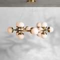Riviko Stellar Bloom Globe Chandelier - Background Shot