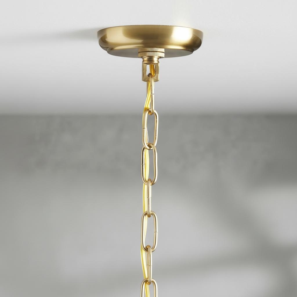 Riviko Bloom Radiance Round Chandelier - Background Shot