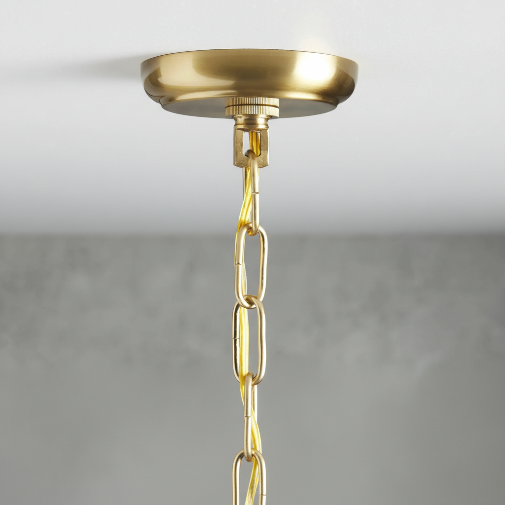 Riviko Bloom Radiance Round Chandelier - Background Shot