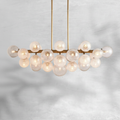 Riviko Radiant Orb Linear Chandelier - Background Shot
