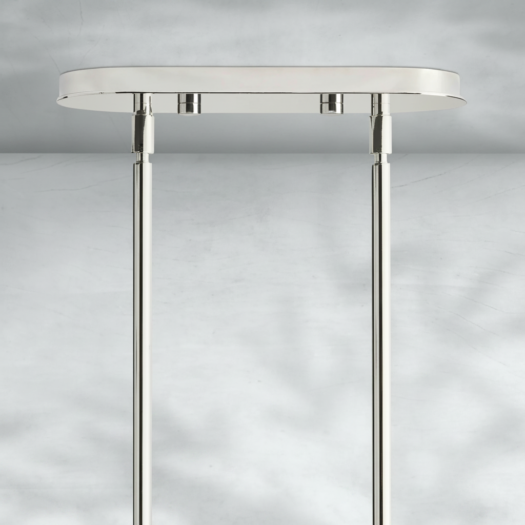Riviko Radiant Orb Linear Chandelier - Background Shot