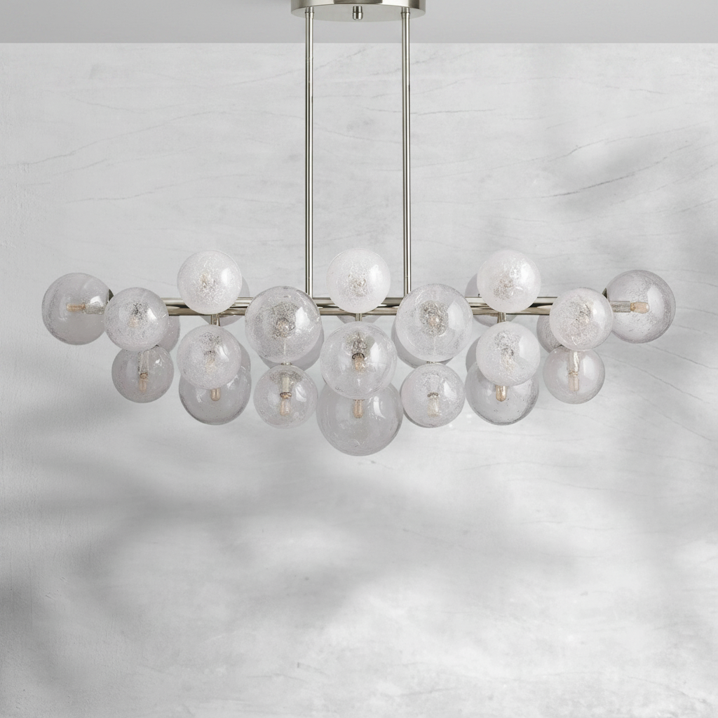 Riviko Mandoza Linear Chandelier - Studio Shot