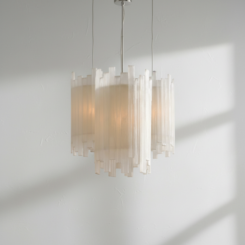 Riviko Celestial Cascade Round Chandelier - Background Shot