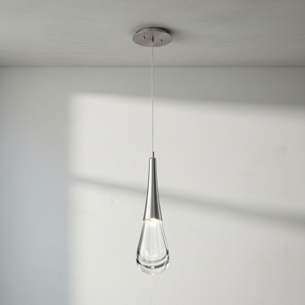 Riviko Raindrop Cascade Single Pendant - Background Shot