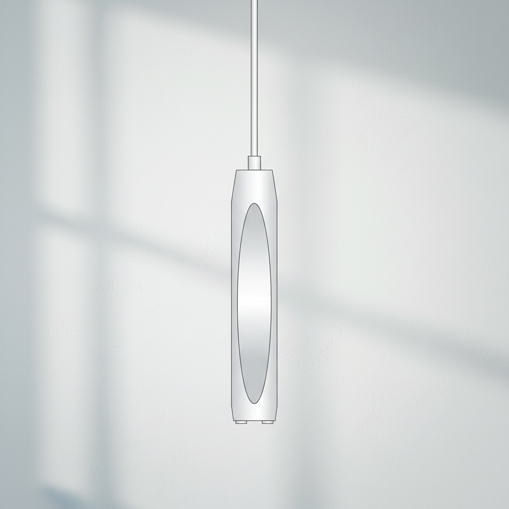 Riviko Audrey Solitaire Crystal Pendant - Background Shot
