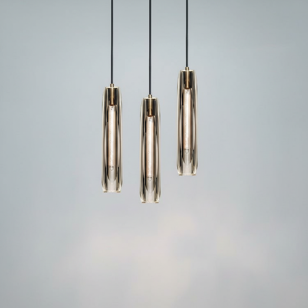 Riviko Audrey Crystal Pendant Lights - Studio Shot