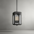 Riviko Veridian Archway Outdoor Pendant - Background Shot