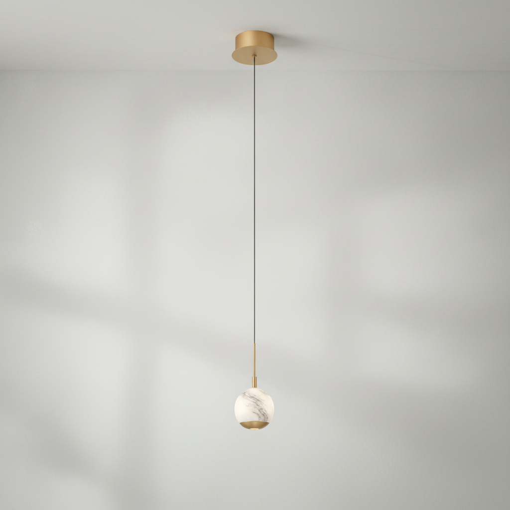 Riviko Kimma Round LED Pendant - Studio Shot
