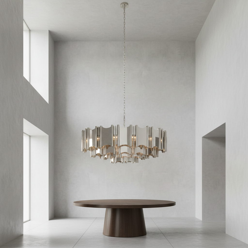 Riviko Alabaster Orb LED Pendant - Background Shot