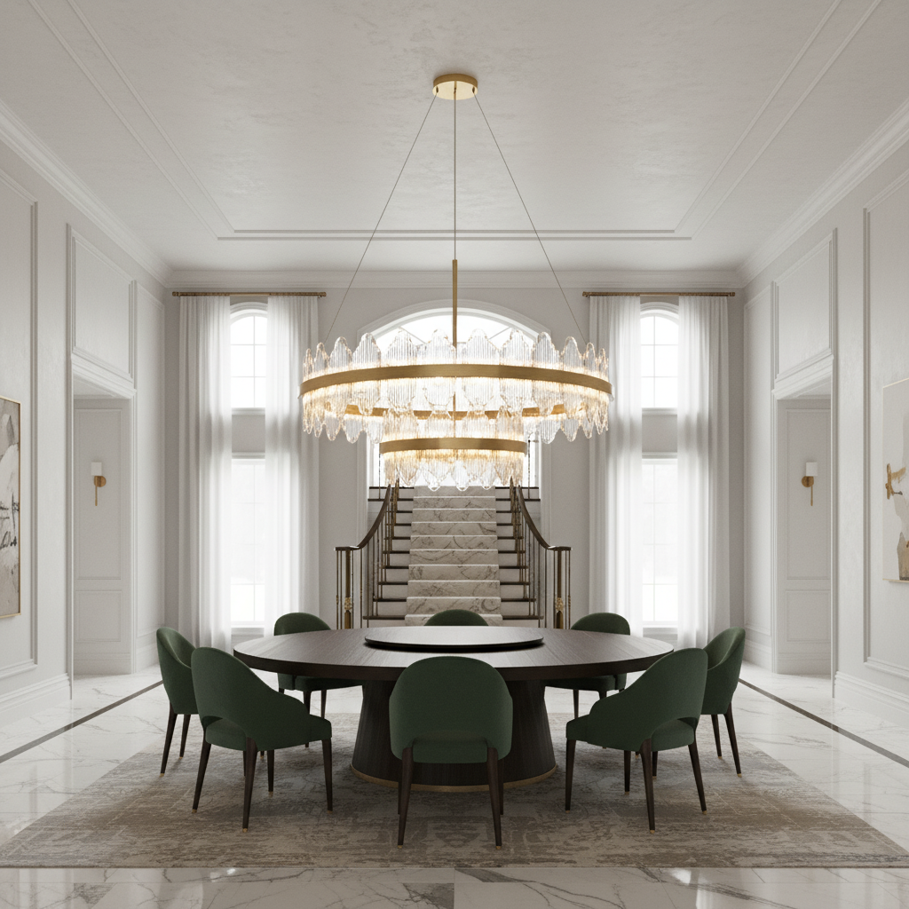 Riviko Aura Droplet LED Pendant - Background Shot
