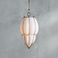 Riviko Veridian Bloom Glass Pendant - Background Shot