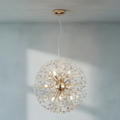 Riviko Stellar Bloom Spherical Crystal Pendant - Background Shot