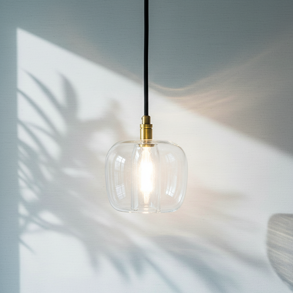 Riviko Cosmic Orb Crystal Pendant Lighting - Background Shot