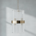 Riviko Radiant Prism Crystal Pendant - Background Shot