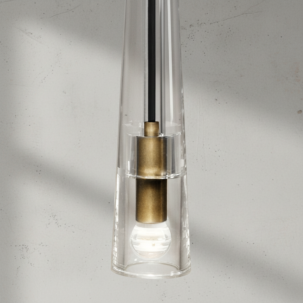 Riviko Veridian Orb Single Pendant - Background Shot