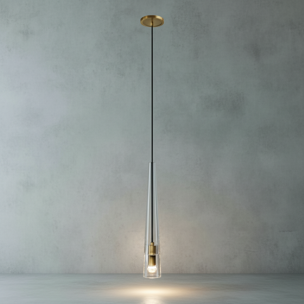 Riviko Veridian Orb Single Pendant - Background Shot