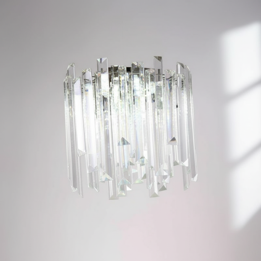 Riviko Radiant Prism Crystal Pendant - Background Shot
